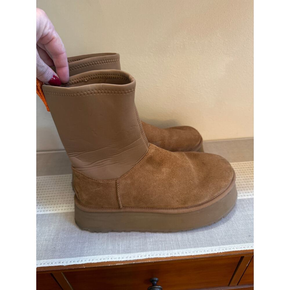 Ugg Classic Dipper Platform Boot In Chestnut Brow… - image 3